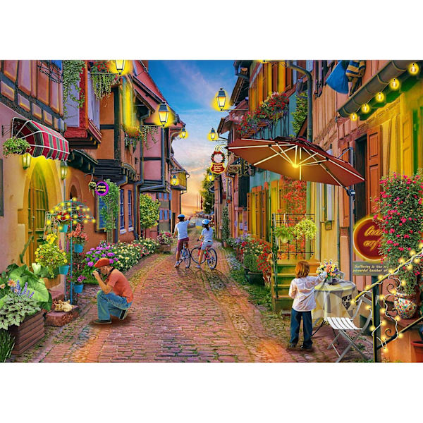 Jigsaw-pusles for voksne 1000 brikker Puslespill for voksne 1000 brikker Puslespill 1000 brikker