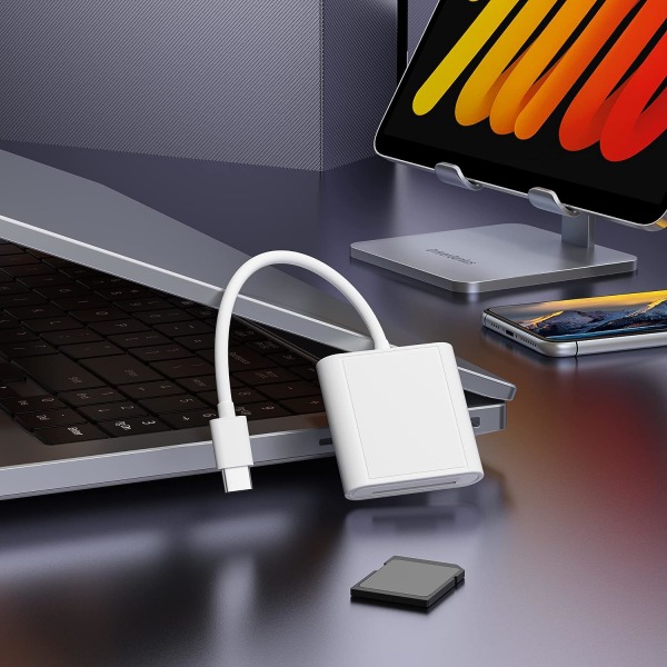 USB 2.0 till Type-C SD-kortläsare - USB Type C-läsare för SD-kort