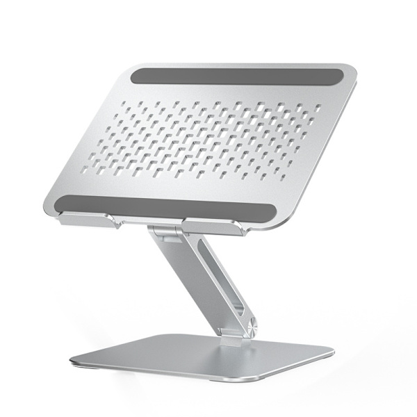 Bærbar PC-stativ Kompatibel med 10\" - 21\" Justerbart Sklisikkert Ventilert Bærbar PC-stativ Ergonomisk Sammenleggbar Kompatibel med MacBook Air, Pro, Dell og