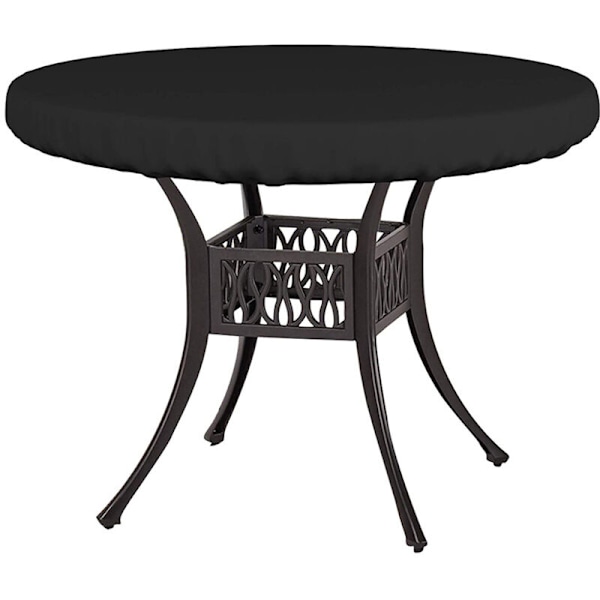 Utomhusskydd Överdrag Soffbord Litet överdrag Soffbord Trädgårdsöverdrag Litet Runt Bord Bord Bord Bord Bistrot Anti UV 210d Oxfordtyg Ø9