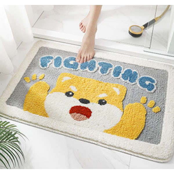 Bademåtte skridsikker bademåtte, Go, Wangzii 50*80cm