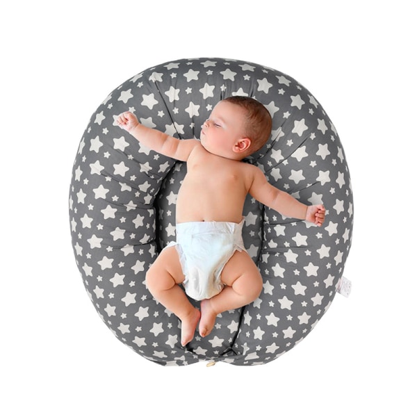 (Grå)Ländkudde för kvinnor, anti-spottande amningskudde Baby Nest-kokong för nyfödda spädbarnskudde, bärbar resevagn