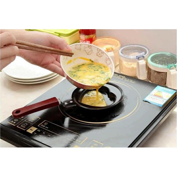 Mini DIY Børneæg pot sjov morgenmad Tegneserie pandekager køkken Æg pandekager baguette husholdningsartikler (Kærlighed)