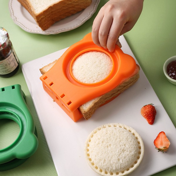 1 stycke Set Sandwich Cutter Sealer för hushålls köksredskap