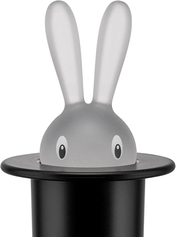Svart - Magic Bunny Dörr Tandpetare Design Termoplastisk Harts