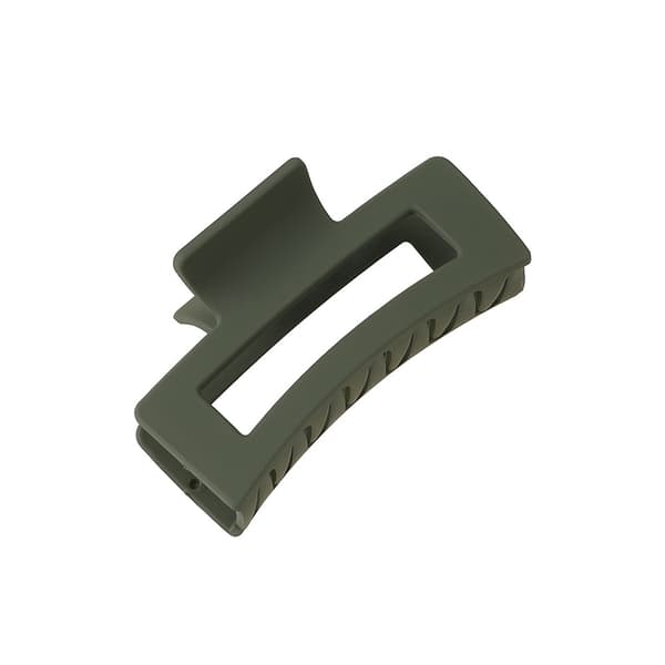 1 dobbelklo-hårklemme, 8 cm lang hårklemme