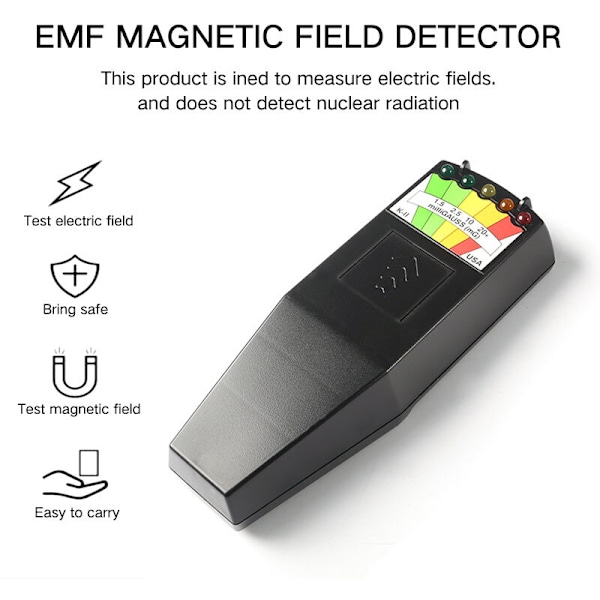 K2 EMF, elektromagnetisk fältdetektor - spökjakt - utrustning för paranormal aktivitet