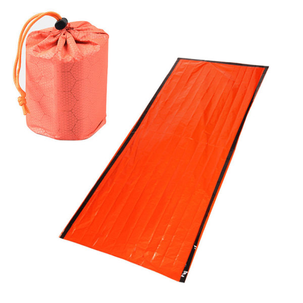 Emergency survival sovepose 1 stk, 213*91cm, vandtæt og varm campingtaske, velegnet til camping, vandreture, udendørs, aktiviteter og rejser