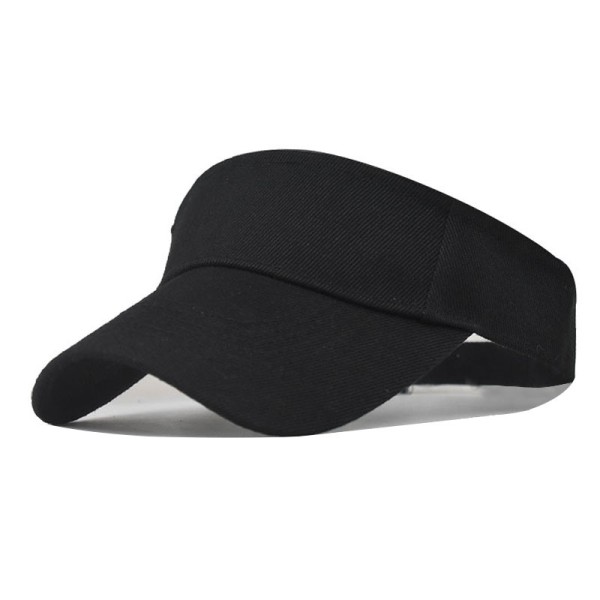 Dame Bomuld Blank Cap Sweatband Justerbar Hat til Sport
