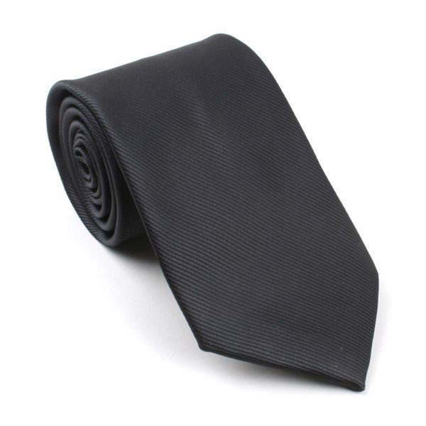 3,15 tommer (8 cm) ensfarget formell slips for menn