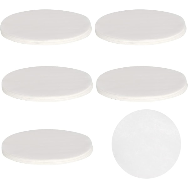 500 stk Non-Stick Hamburger Burger Hamburger Press Papir - 13cm Diameter