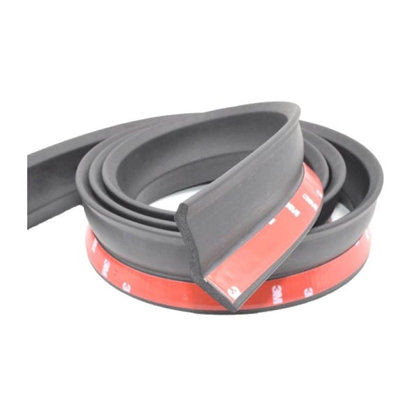 3m Universal Garageport Tätning, Multifunktionell Garageport Gummitätningslist, Garageport Botten Tätningslist med Spikar, Lätt att Klippa