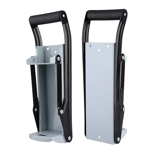 Dåseknuser, genbrug fritstående vægmonteret heavy duty høje dåser knusere komprimere flaske stål værktøj med blødt greb håndtag  4,2 x 3,1 x 12,6in