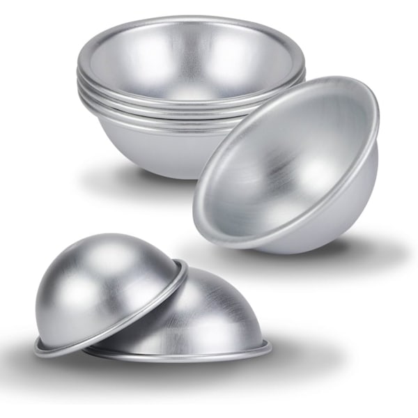 En aluminium bageform (10 cm) halv kugle kage kopper dessert budding