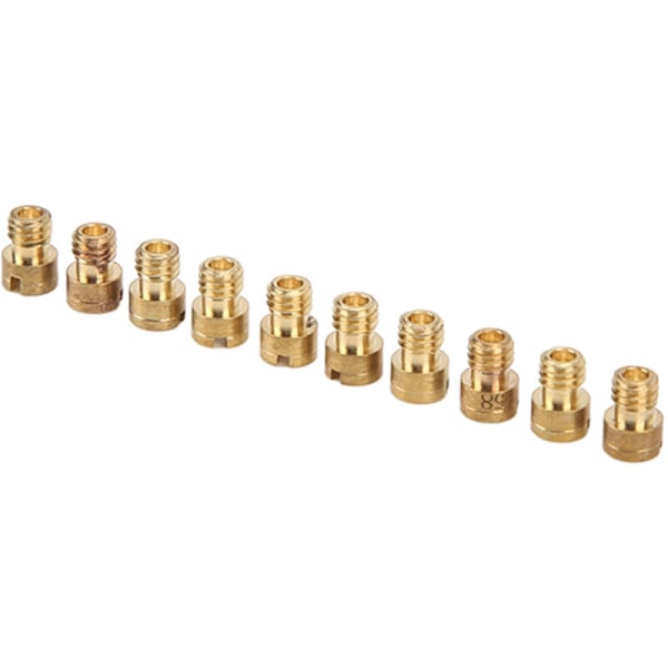 10 stycken/Metallförgasare förgasargrepp set 40-58 för GY6 50cc 139QMB skoter