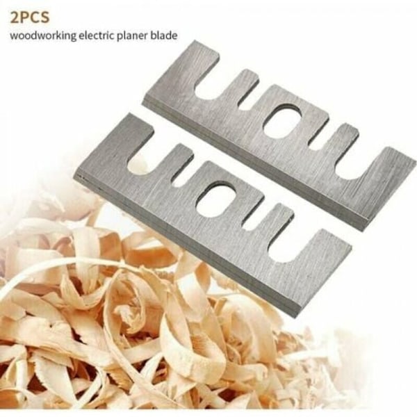 Sähköhöylän terät 82 x 28 x 3 mm, 2 kpl pakkaus