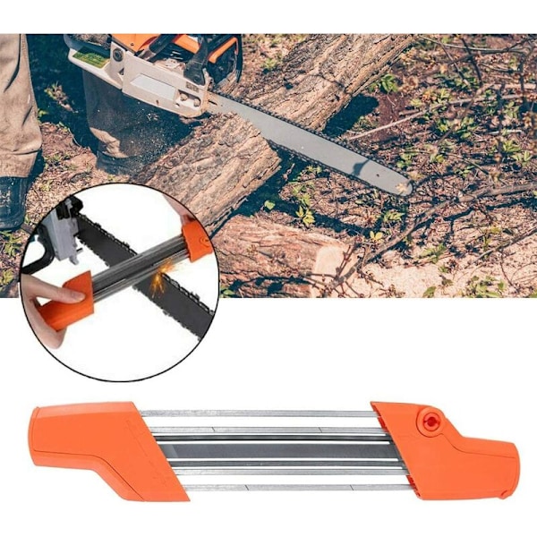 Kedjesågsslipare 2 i 1 3/8inp 4.0mm Kedjesågsslipare Kedjesågslipverktyg Passar för STIHL 56057504303