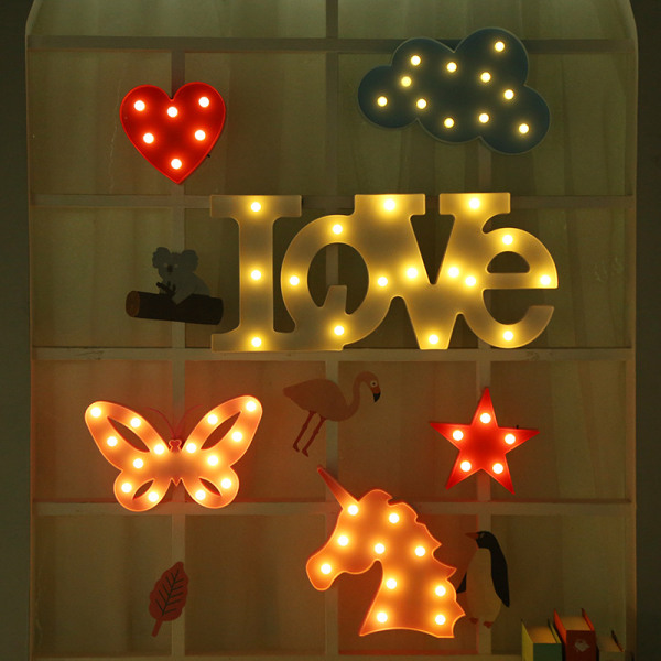 LED ins night light Christmas decoration night light party decoration (angel light powder)