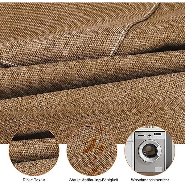 Kaffe Farve Svejset Forplade - 80*56cm - Arbejdsforplade med Lommer, Justerbare Krydsstropper, Kan Bæres af Mænd og Kvinder, Velegnet til Haver, Køkkener
