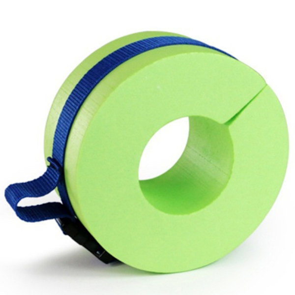 Gröna flytande vikter/armband, EVA-skum, vattenträning, aerobics, för anklar, armar, simtillbehör