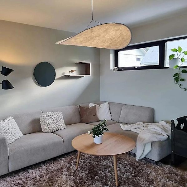 Kiiltävä kattokruunu Pohjoismainen Led Olohuone Makuuhuoneen Koti Dekor Moderni Kattolamppu Retro Wabi-sabi Tyyli Lamppu Olohuone Makuuhuone Lamppu