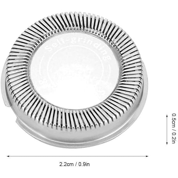 3 st Shaver Head Replacement Tillbehör i Stål Passar till Philips HQ42 HQ802 HQ5856 HQ182 HQ190 PQ216