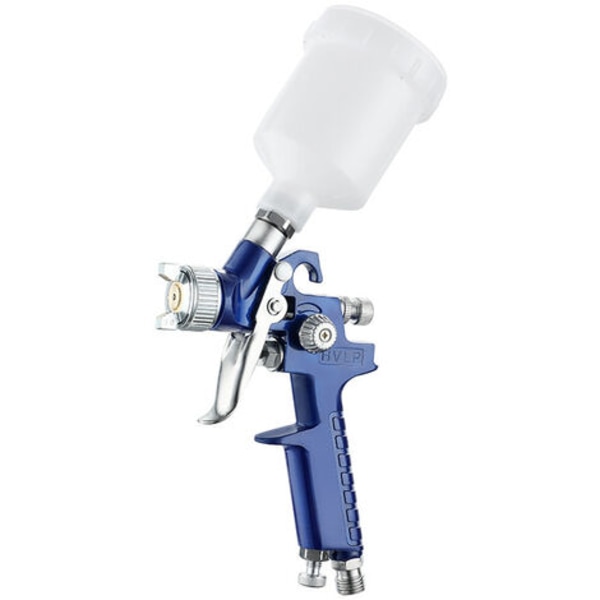 H827 + H2000 Spray Gun Set Verktøykasse Spray Maling Pistol Sett med 2