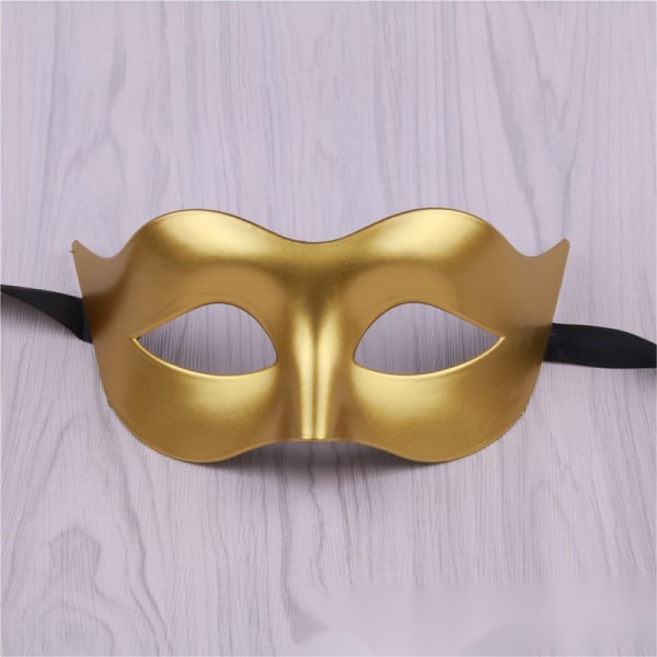 1 stk maske for maskerade Halloween karneval kostyme maske (tilfeldig farge)