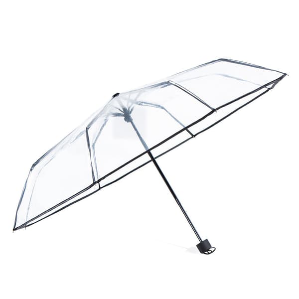 Tote Bag Transparent Canopy Automatisk Öppning Fällbar Paraply