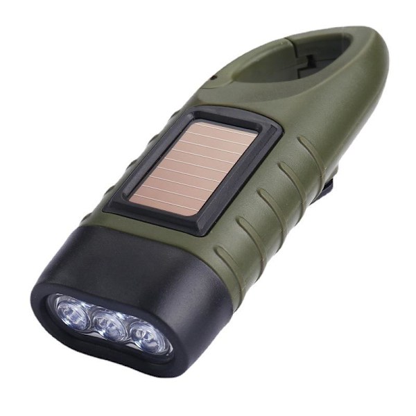 Veva Handvevbar Ficklampa, Solcellsdriven LED-ficklampa