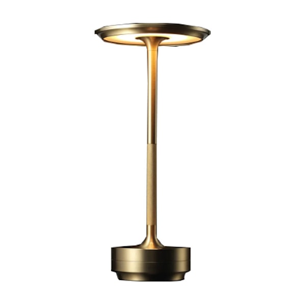 Trådlös LED-bordslampa, USB-laddningsbar kontorslampa, sänglampa Modern ljusstyrka hotellrestaurang sängbord