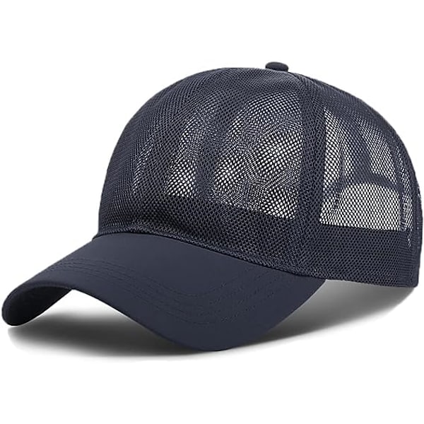 Tibetansk Cyan Mesh Baseball Cap Mænd, Baseball Hat Mænd Kvinder Sommer Åndbar, Hurtigtørrende Sol Sports Hat