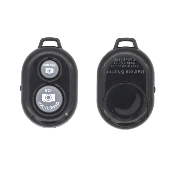 Trådlös Bluetooth-fjärrkontroll, slutarekontroll (svart)