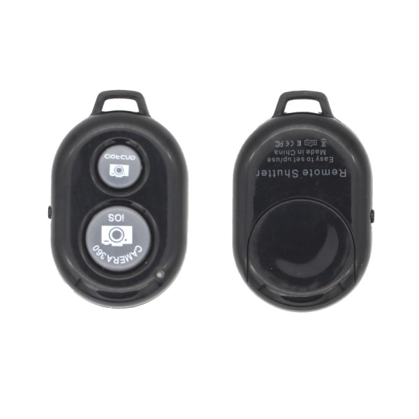 Trådlös Bluetooth fjärrkontroll, slutarkontroll (svart)