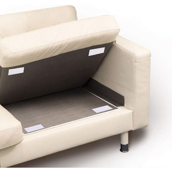 1 par kraftige hvite lim, egnet for kontorputer/sofa