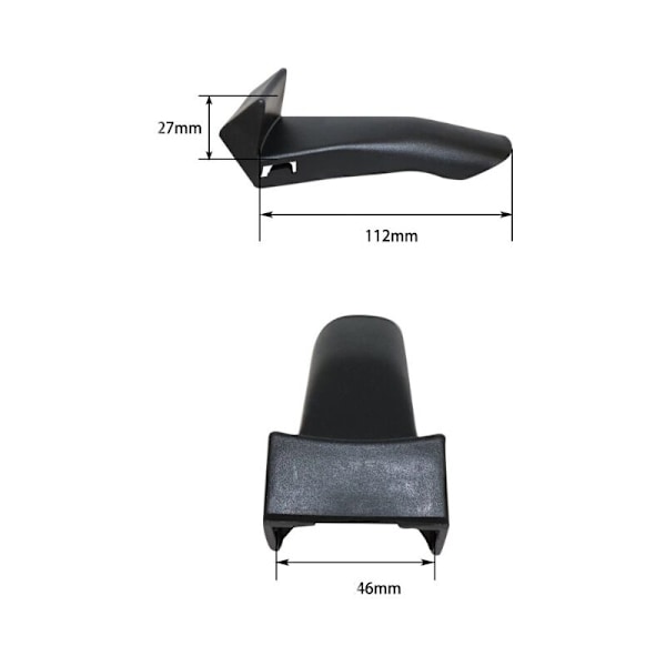4 Stycken Fälgklämma Insatser Käftskydd, Fälgklämma Insatser Käftskydd Däckklämma Fodral, Nylon Käftskydd för Däckbytare, Auto Däckbytare Tillbehör