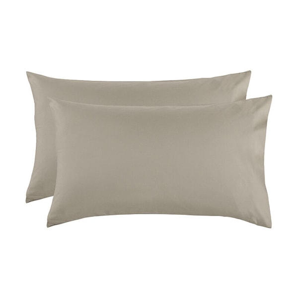 (Khaki) örngott 51x76 cm - Set med 2 örngott