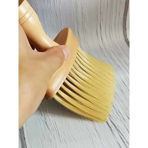 Frisørbørste, profesjonell frisør/barbering trehalsbørste (enkelt)