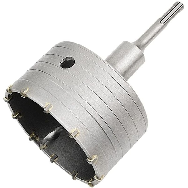 Betonghålsåg Borr med 110mm SDS Plus Adapter, För Tegel Betong Cement Sten (100mm+110mm SDS Plus Adapter)