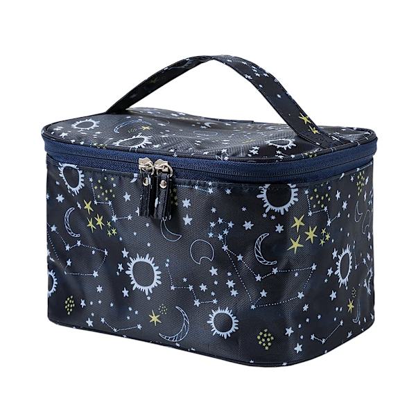 Sminkväska - Res i stil med Starry Sky Makeup Bag - Vattentät, hållbar och rymlig kosmetisk arrangör för kvinnor