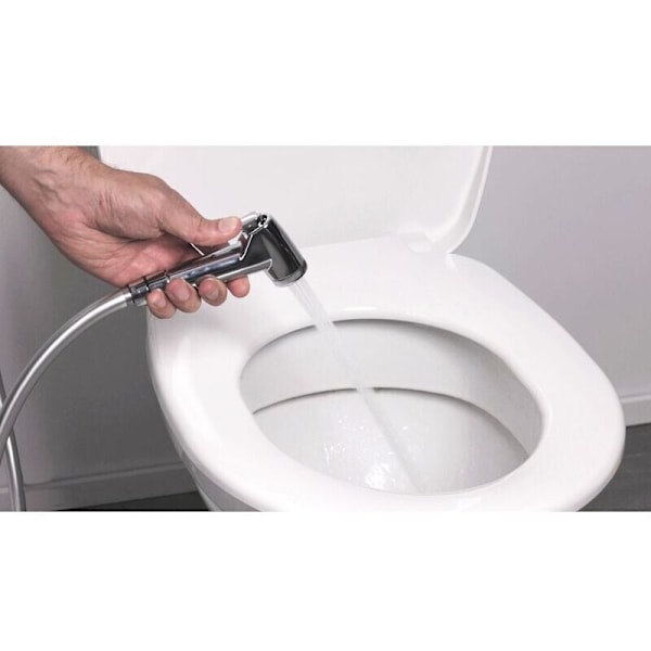 Hygienisk set + trevägs 1/2 enkel pistolgreppsblandare