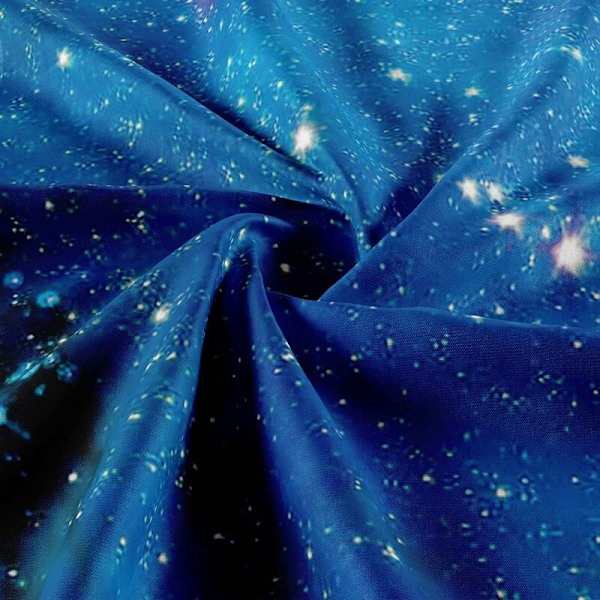 200 x 150 cm Dekorativt vægtæppe Soveværelse - Natur Galakse Univers Planeter Solsystem - Stof Tapet - Æstetisk Vægtæppe - Panorama