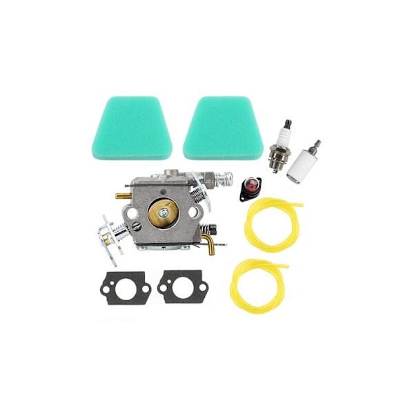 Kaasutin Poulan ja Poulan Pro 2250 2450 2550le 260Pro PP220 PP221 PP230 PP260 PN Walbro WT-625 WT-391 ZAMA C1Q-W9 530071621 530069722 530035400 -malleihin