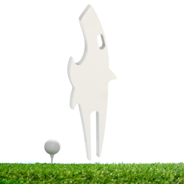 Golf Divot Verktyg - Golf Divot Reparations Gaffel - Golf Green Gaffel, Golf Green Reparations Verktyg med Kapsylöppnare, Praktiska Golfgåvor för Män och Kvinnor (5 st)