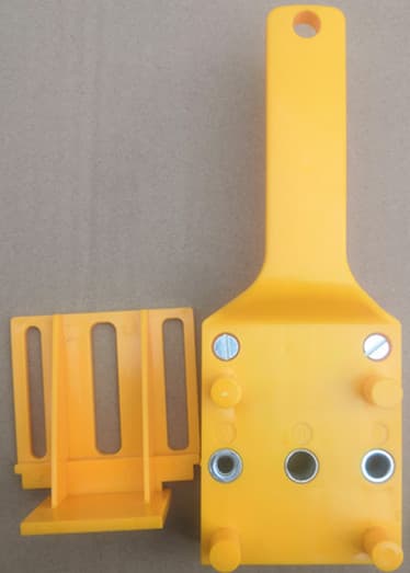 8 st plastpluggjigg, träplugg hålborrningsguide med borr för DIY