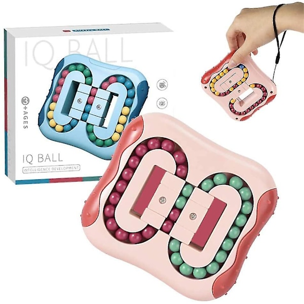 Kube Magisk Bønne, Magisk Terning Lille Magiske Bønner Legetøj, Intelligens Fingerspids（pink）