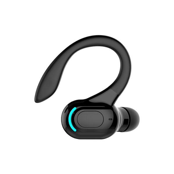 Trådlöst headset för löpning, Bluetooth 5.1 headset, trådlöst headset, stereoheadset, öronkrok, helt nytt, enkelsidig