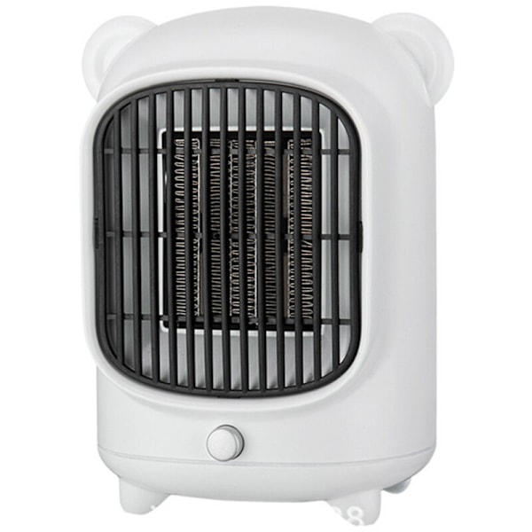 Elektrisk extra värmare 500 W PTC Snabb uppvärmning Konstant temperatur mini extra värmare för hem skrivbord sovrum kontor interiör