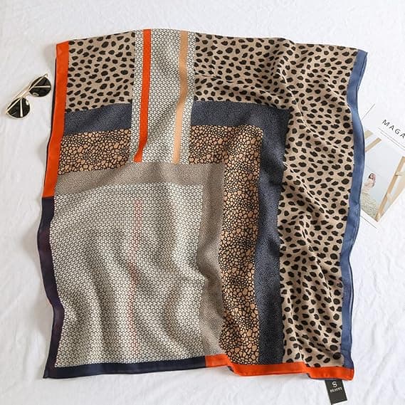 Kvinder Bomuld-linned tørklæde Leopard trykte tørklæder sjal wraps