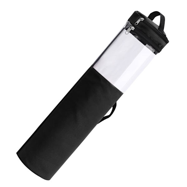 Papir Opbevaringspose Pvc Transparent 600d Nylon Til Opbevaring Bånd Sløjfer Gavemærker Tape Sort Sort